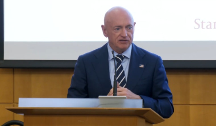 Senator Mark Kelly Champions 'AI for America' Roadmap at Stanford, Pushes for Inclusive National AI Strategy