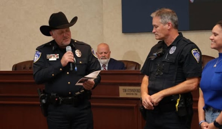 Senior Officer S. Bushee Named Euless Employee of the Month for Exemplary Service