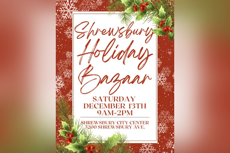 Shrewsbury City Center to Host Festive Holiday Bazaar on December 13
