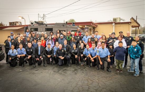 Sirens, Santa And Shopping Carts As Brentwood Cops Treat Kids To Target Run