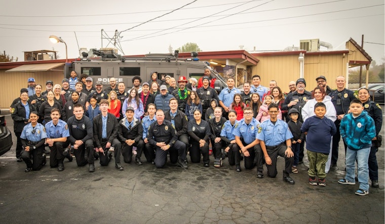 Sirens, Santa And Shopping Carts As Brentwood Cops Treat Kids To Target Run