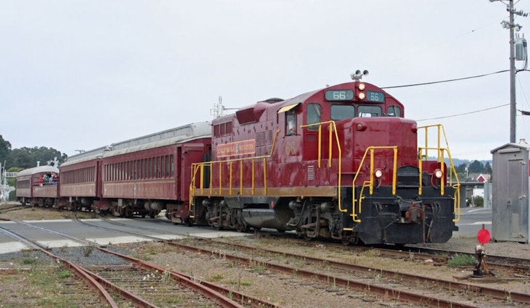 Skunk Train Turns Mendocino Redwood Run Into Giant Christmas Spectacle