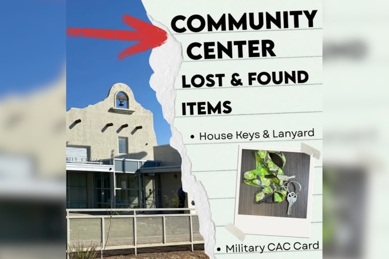 Socorro Community Centers Hold Keys to Residents' Lost Belongings
