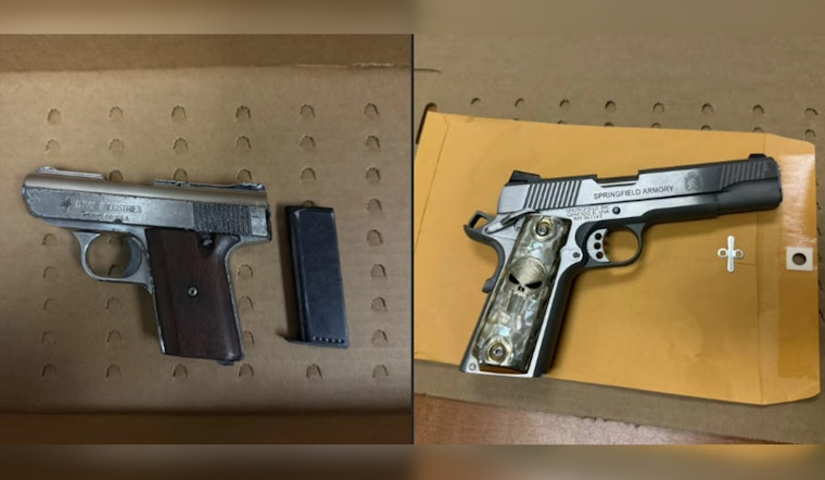 South Gate Police Seize Firearms in Two Incidents, Gang Member and Additional Suspects Detained