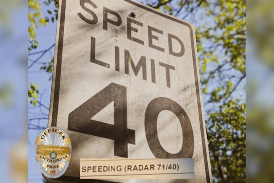 South Jordan Police Urge Drivers to Adhere to Speed Limits for Community Safety