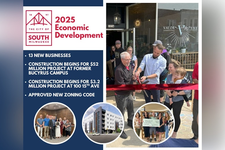 South Milwaukee Celebrates Economic Surge with New Businesses and Zoning Code Overhaul