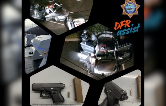 South San Francisco Police Utilize Drone to Defuse Violent Brawl, Arrest Made for Possession of Illegally Modified Firearm
