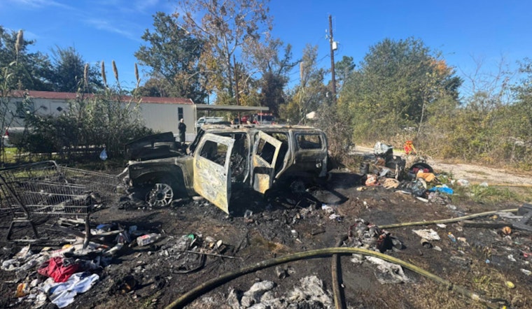 Spring Street Corner Erupts In Flames As Car Fire Sends One To Life Flight