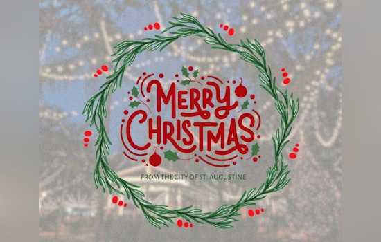 St. Augustine Announces City Office Closures and Free Holiday Parking with a Reminder to Check for Exceptions