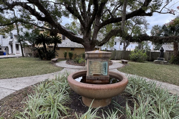 St. Augustine Highlights St. Francis Park for Artists in #StAugustineSnapshot Series