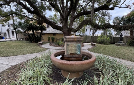 St. Augustine Highlights St. Francis Park for Artists in #StAugustineSnapshot Series