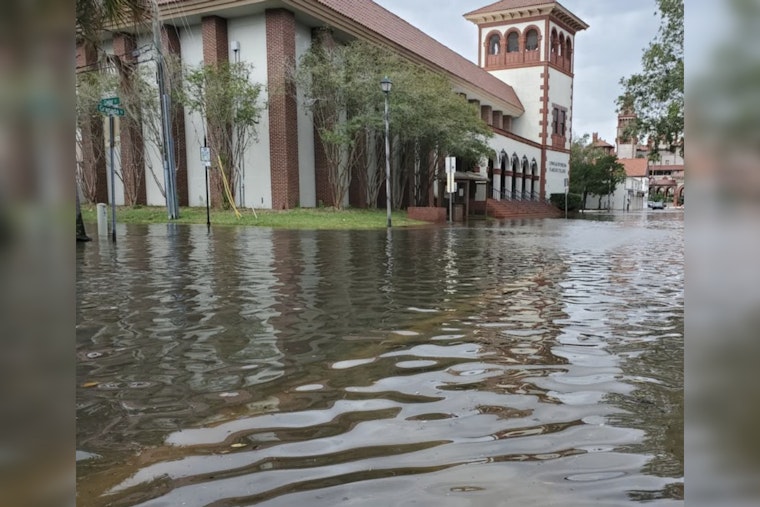 St. Augustine Warns of Potential Nuisance Flooding Due to Upcoming King Tides, Urges Precautionary Measures