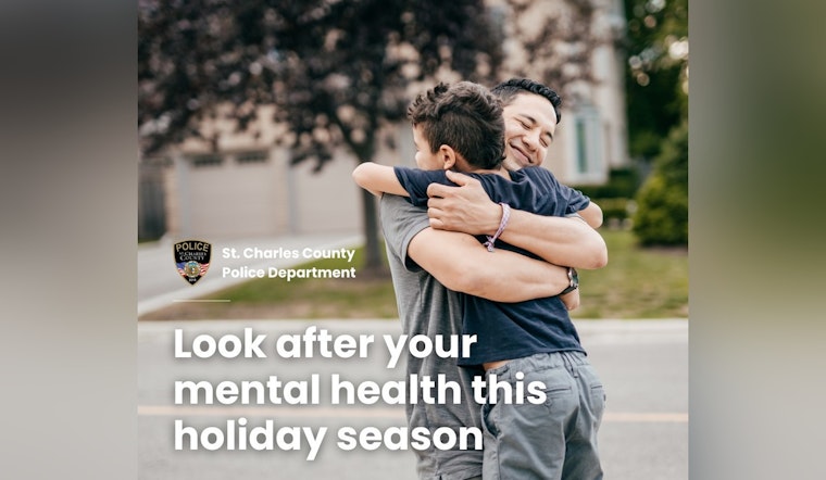St. Charles County Police Department Shares Mental Health Tips for the Holiday Season