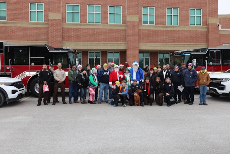 St. Charles First Responders Partner with Local Groups to Bring Festive Cheer to Over 50 Children