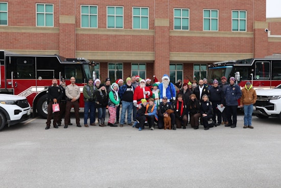 St. Charles First Responders Partner with Local Groups to Bring Festive Cheer to Over 50 Children