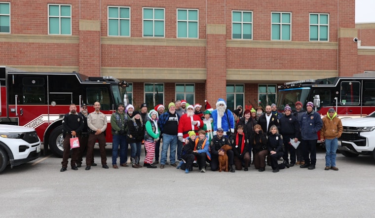 St. Charles First Responders Partner with Local Groups to Bring Festive Cheer to Over 50 Children