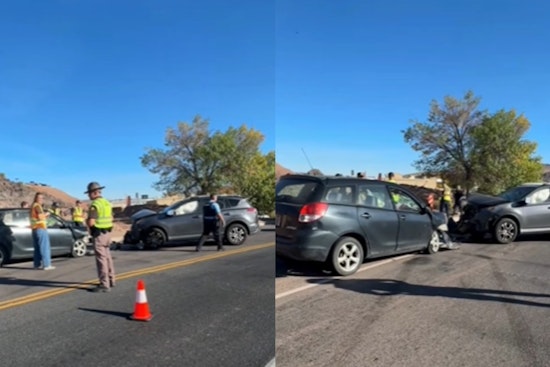 St. George Police Urge Safe Driving After Head-On Collision Leads to Hospitalizations