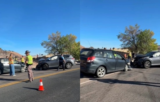 St. George Police Urge Safe Driving After Head-On Collision Leads to Hospitalizations