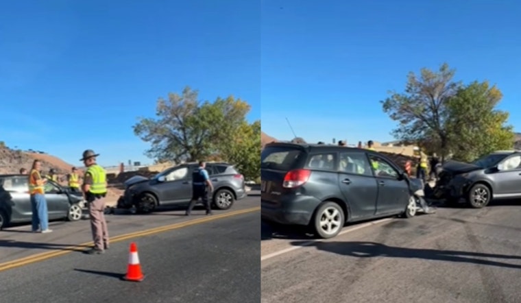 St. George Police Urge Safe Driving After Head-On Collision Leads to Hospitalizations