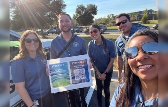 St. Johns County Sheriff's Office and Creekside High School Partner for Insightful GIS Day Experience