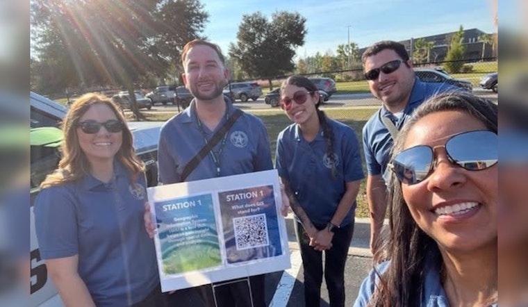 St. Johns County Sheriff's Office and Creekside High School Partner for Insightful GIS Day Experience