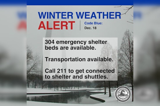 St. Louis Activates Emergency Shelters for Frigid Night, Offers Transport and Support Services
