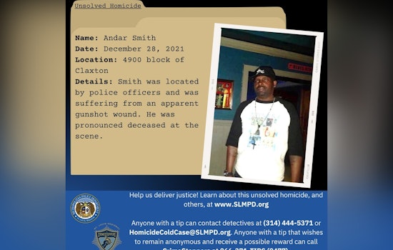 St. Louis Police Renew Call for Clues in Unsolved Case of Andar Smith's 2021 Killing