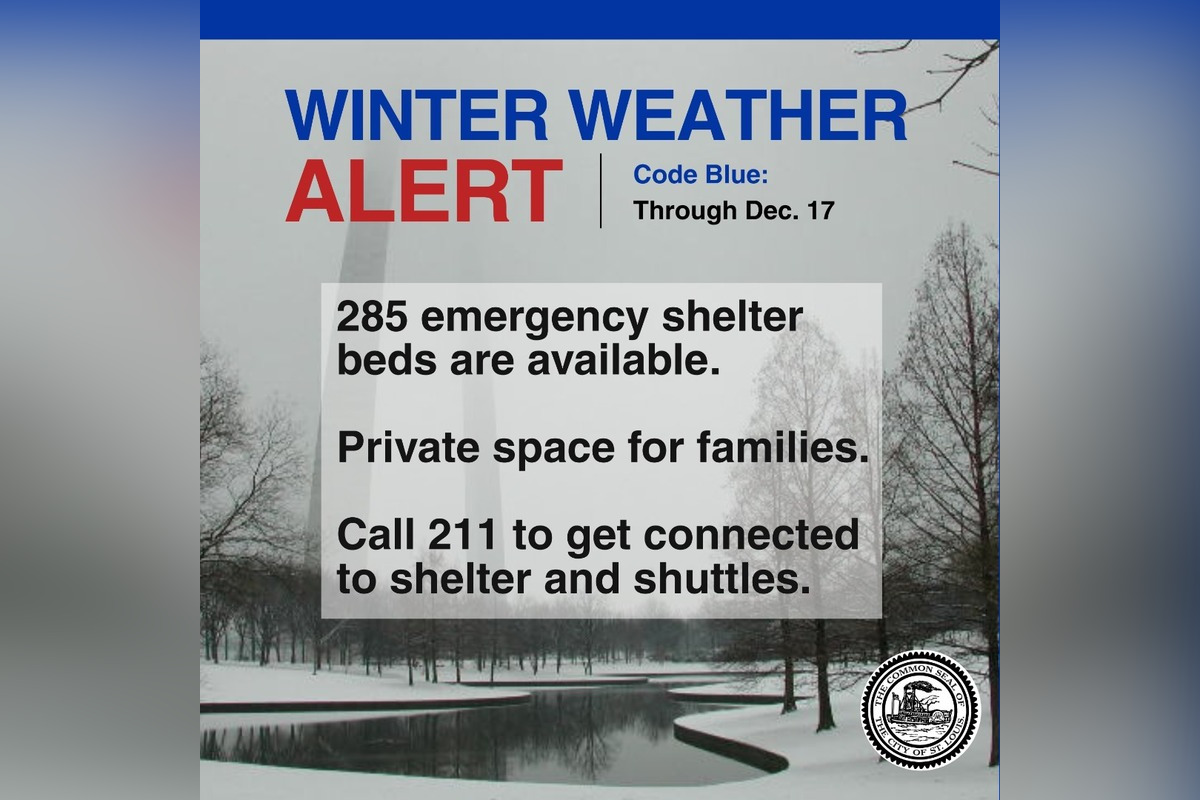 St. Louis Ramps Up Emergency Shelters and Snow Preparations Ahead of