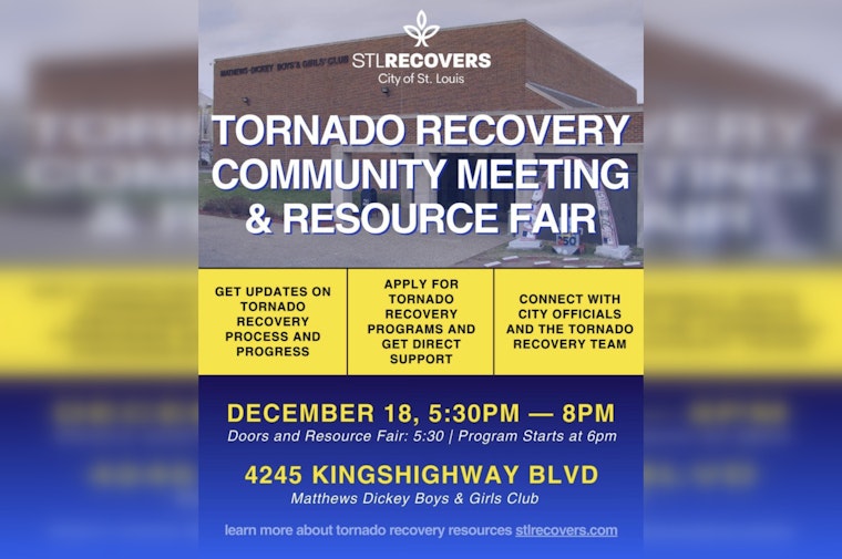 St. Louis Unites for Tornado Recovery at STL Recovers Community Meeting and Resource Fair
