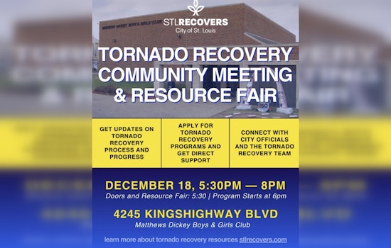 St. Louis Unites for Tornado Recovery at STL Recovers Community Meeting and Resource Fair