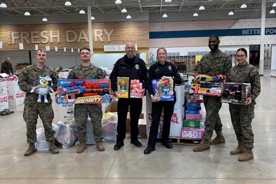 St. Peters Police Department Embraces Giving Spirit, Raises Over $1,600 for Toys for Tots
