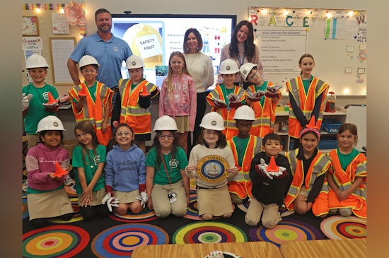 St. Tammany Parish Public Works Director Engages with Magnolia Trace Elementary Ambassadors to Instill Civic Awareness