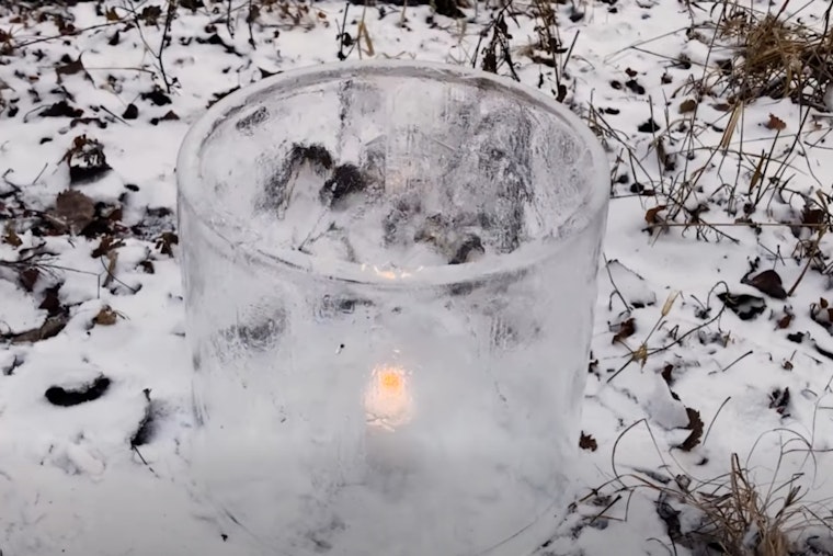 St. Louis Park Residents Embrace Solstice with Homemade Ice Luminaries and Community Light Initiatives