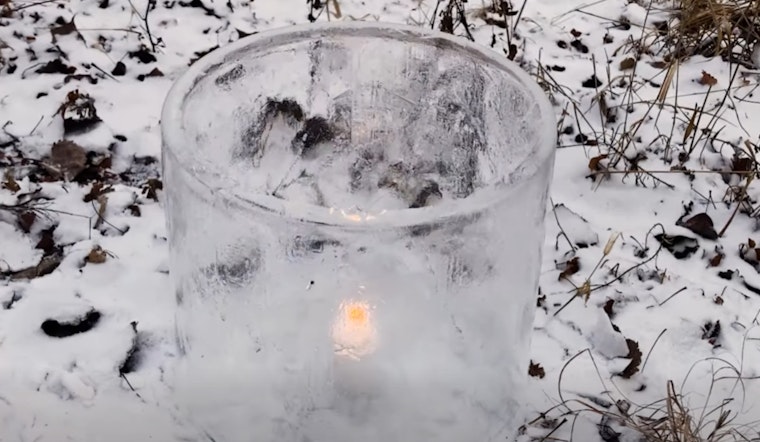 St. Louis Park Residents Embrace Solstice with Homemade Ice Luminaries and Community Light Initiatives