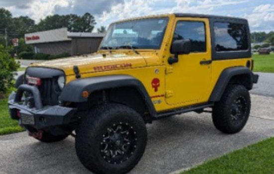 Statesville Police Seek Community Help in Locating Stolen Yellow Jeep Wrangler