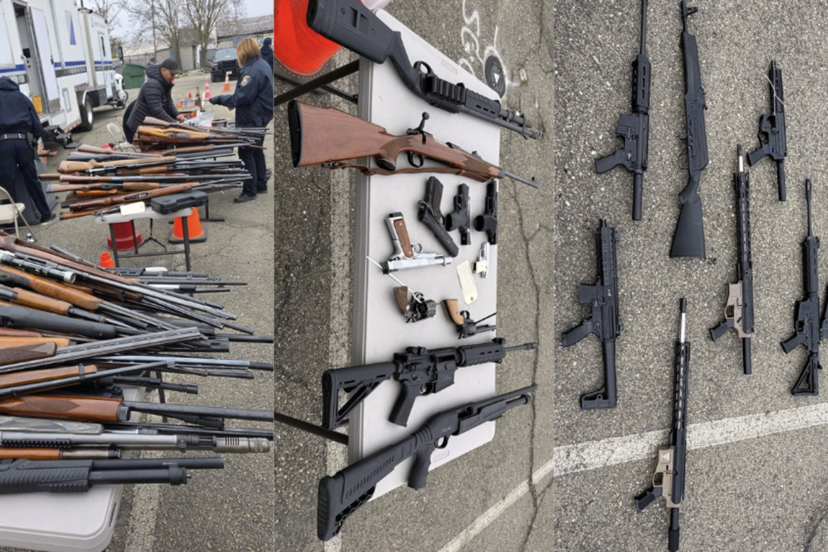 Stockton Police Collect 277 Firearms in Gun Buyback Effort to Prevent