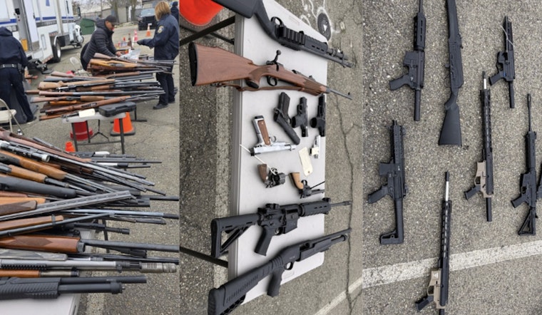 Stockton Police Collect 277 Firearms in Gun Buyback Effort to Prevent Violence