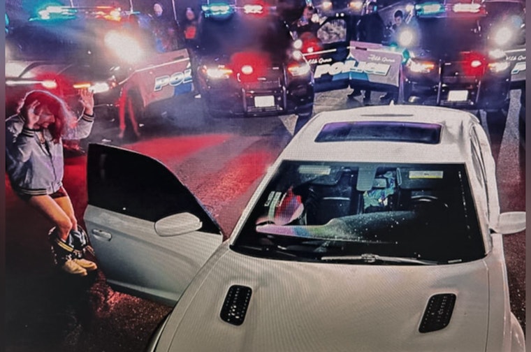 Stolen Charger Chase In Elk Grove Ends With Suspect's Pants At His Ankles