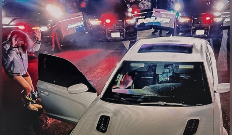 Stolen Charger Chase In Elk Grove Ends With Suspect's Pants At His Ankles