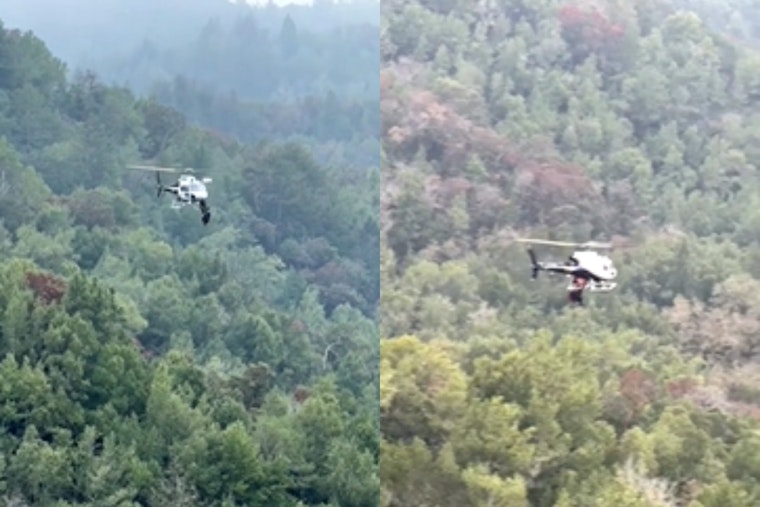 Stranded Marin Hiker Snatched Off Yolanda Trail in Daring Airlift
