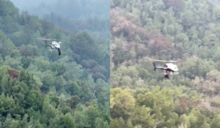 Stranded Marin Hiker Snatched Off Yolanda Trail in Daring Airlift
