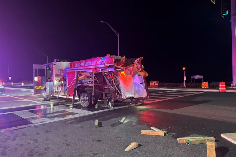 SUV Driver Critically Injured in Collision With Winter Haven Firetruck as Speed and Impairment Are Suspected Factors