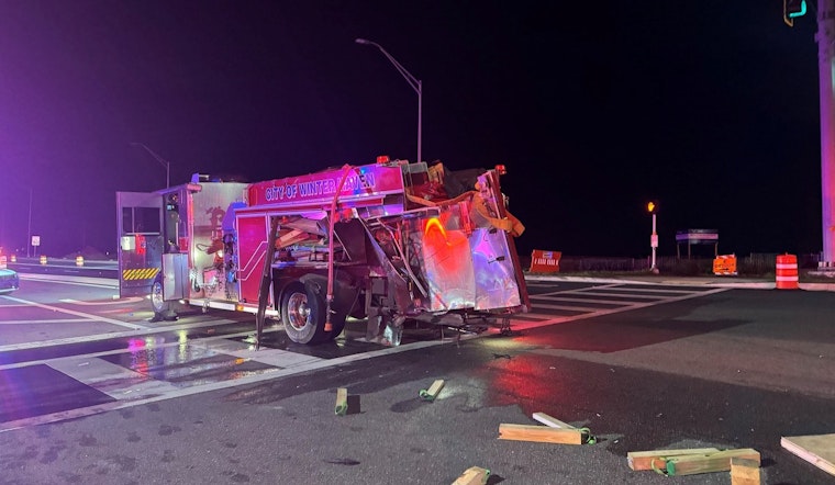 SUV Driver Critically Injured in Collision With Winter Haven Firetruck as Speed and Impairment Are Suspected Factors