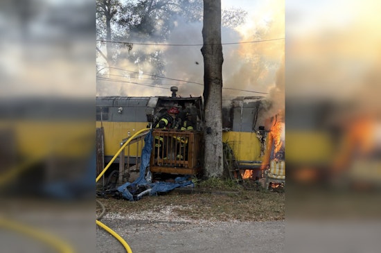 Swift Action by Firefighters Extinguishes Mobile Home Blaze in West Augustine