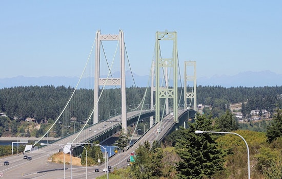 Tacoma Narrows Bridge Repair to Cause Westbound Lane Closures and Delays in Gig Harbor Area