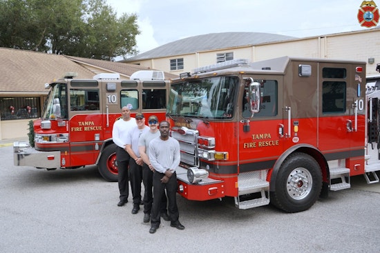 Tampa Boosts Firefighting Force with Advanced Pierce Saber Engines at Engine 10 and Engine 21