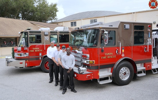 Tampa Boosts Firefighting Force with Advanced Pierce Saber Engines at Engine 10 and Engine 21