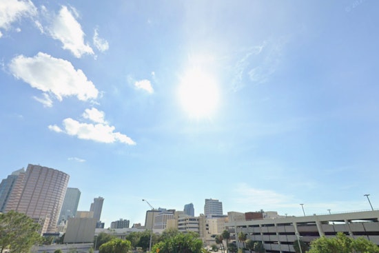 Tampa Forecast Brings Sunny Skies and High Rip Current Risk Along the Coast