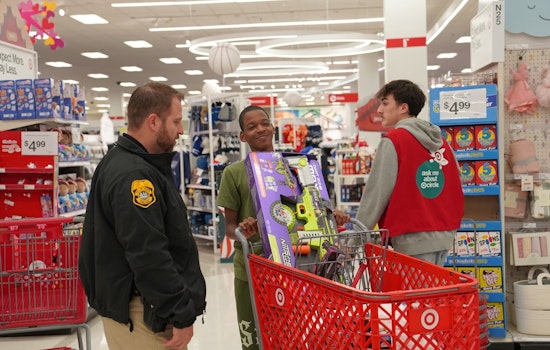 Tampa Police Swap Uniforms for Elf Hats to Host Festive Shopping Spree for Local Teens