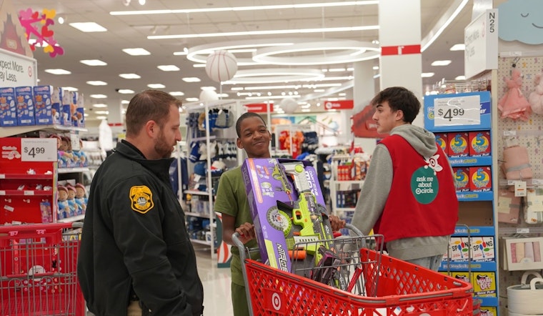 Tampa Police Swap Uniforms for Elf Hats to Host Festive Shopping Spree for Local Teens